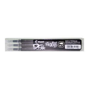 Südamik PILOT Frixion 0,7mm, must, 3 tk - Image 1
