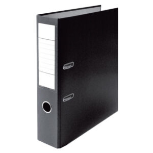Registraator ELLER Eko A4, 75mm metallist allserv, must