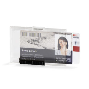 Kaardihoidja Durable Pushbox Duo, 54x87mm, 10tk