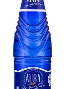 Vesi AURA Plus, pohlamaitseline, kergelt karboniseeritud, 0,5L, plastpudel