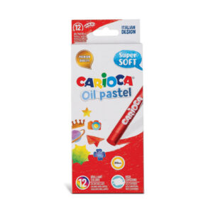 Õlipastellid CARIOCA, 10 mm, 12 värvi