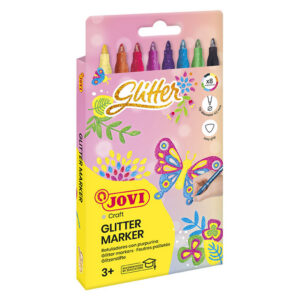 Viltpliiatsid Jovi, Glitter, 8tk