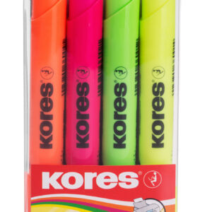 Tekstimarker Kores, 4tk