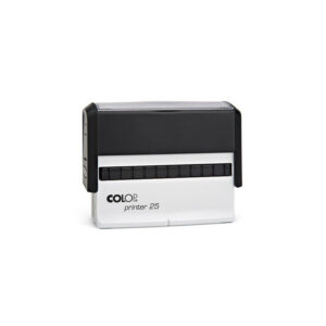 Tempel Colop Printer 25, must korpus, sinine padi