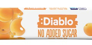 Müslibatoon DIABLO, jogurti ja aprikoosi maitsega, ilma suhkruta, 30g