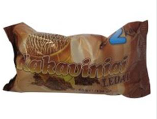 LE2KAS Šokolaadijäätis vahvlitopsis, 5%, 120 ml/65g