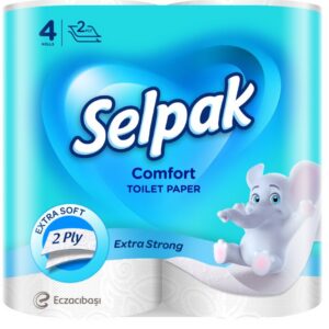 Tualettpaber COMFORT SELPAK  4 rl, 2 kihti, 21,1m