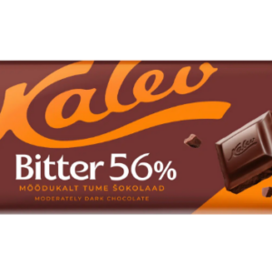 KALEV Tume šokolaad Bitter 56% 190 g