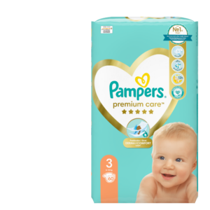 Teipmähkmed PAMPERS Premium Care VP S3, 60tk