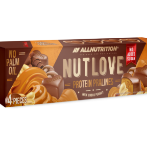 Proteiini šokolaadi kommid NUTLOVE karamelli ja pähklitega  SUHKRUVABA 48g