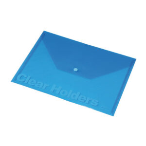 Kileümbrik trukiga Panta Plast ,A4, läbipaistev/sinine - Image 1