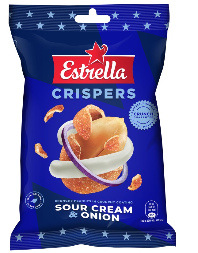 Pähklid ESTRELLA hapukoor&sibul 140g