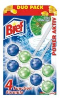 BREF WC - värskendaja Power Aktiv Blue Eucalyptus 2x50g
