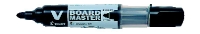Tahvlimarker Pilot v Board Master, 2.3mm, koonus, must