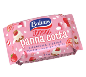 Kohuke BALTAIS, maasikaitseline, panna cotta lisandiga, 38g