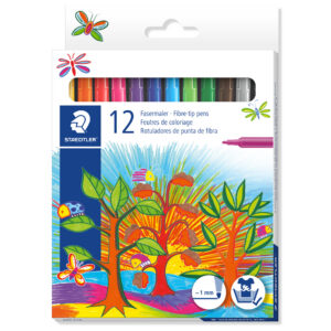 Viltpliiatsid Staedtler Noris club, 12 tk.