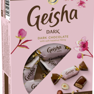 GEISHA Šokolaadikommid Dark, karbis,150g