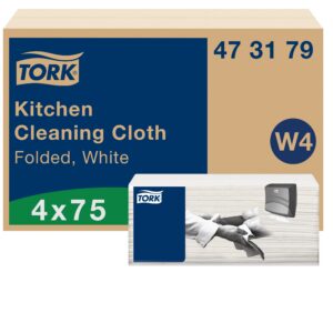 Köögi puhastuslapp Tork Kitchen, 1-kih, 75TK, valge, W4,  473179