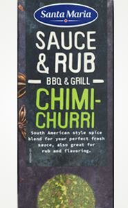 Maitseainesegu SANTA MARIA BBQ Rub Chimichurri, 350g