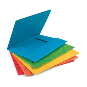 Kummiga mapp Forpus A4 kartongist, sinine - Image 1