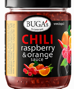 Kaste BUGA'S tšilli-vaarika-apelsini, 170g
