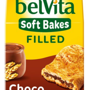 BELVITA pehmed küpsised šokolaadi ja sarapuupähkli täidisega, 250g