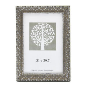 Pildiraam SAVEX 21x29,7cm, plast, hall ornamendiga