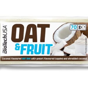 BIOTECHUSA, Proteiinibatoon, Oat bar jogurtimaitseline, 70 g