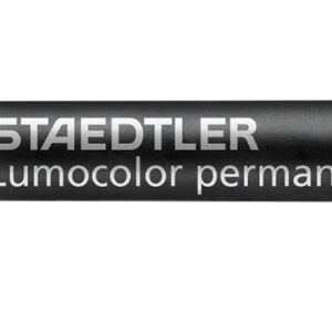 Marker permanentne Staedtler Lumocolor 319 special  F/0,6 mm, must