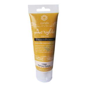 Akrüülvärv Grafitas 1266, ookerkollane (Yellow Ochra), 75ml
