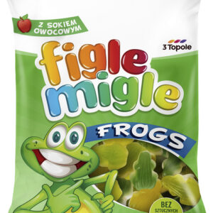 FIGLE MIGLE, Kummikommid  Frogs, 80 g