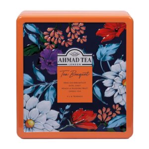 Teekomplekt Ahmad, teekimp 4 maitset, metallkarbis, 32 tk.