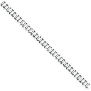 Köitespiraalid Fellowes, 10 mm, metall 100 tk/pk, must - Image 1