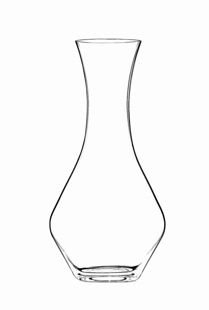 Dekanter Riedel MERLOT kristall 970ml l, K24cm, ühik, 1446/14
