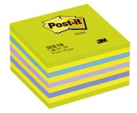 Märkmekuup Post-it 2028NB Lollipop 76x76 mm, 450 lehte, roheline-sinine