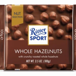 Piimašokolaad RITTER SPORT tervete metspähklitega 100g