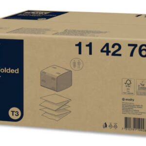 Tualettpaber Tork Extra Soft T3, 11x19cm, 2-kih,  252lehte, valge 114276
