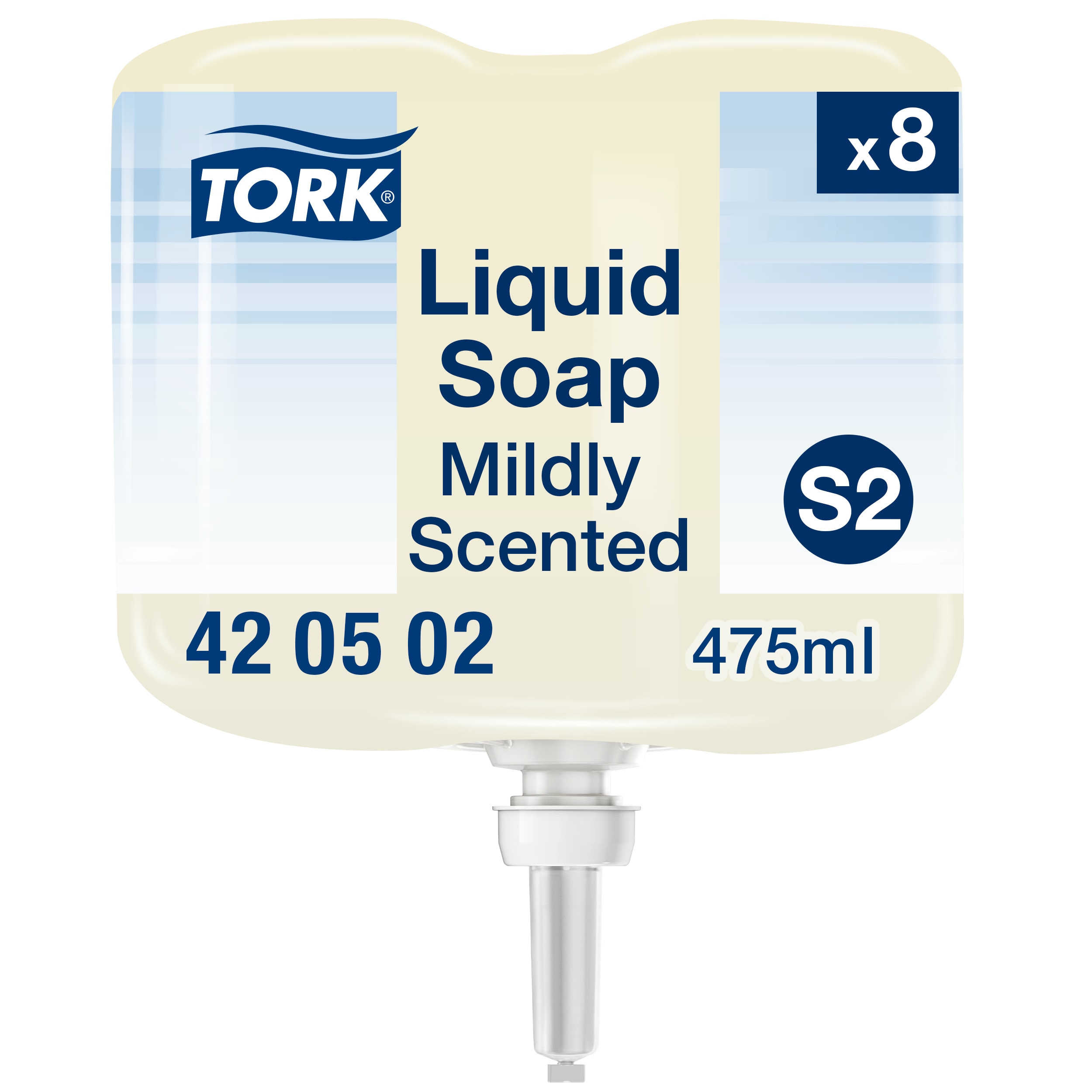 Vedelseep Tork Premium Mini Mild S2 kollane, 0,475L