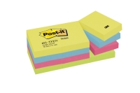 Märkmepaber Post-It Energetic 38x51mm värviline, 12 tk