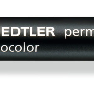 Marker permanentne Staedtler Lumocolor 350, must