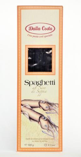 Must pasta DALLA COSTA seepiatindiga 500g