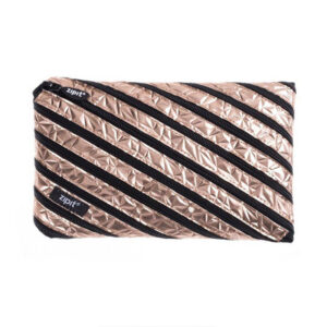 Pinal ZIPIT Metallic Jumbo Pouch, pronks