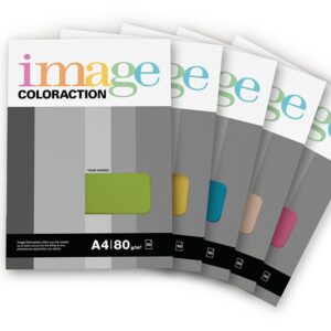 Värvipaber IMAGE COLORACTION, A4, 80 gsm, 50 lehte, ROSE, No. 22