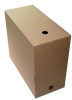 Arhiivikarp SMLT 295 x 175 x 370 mm, pruun kartong