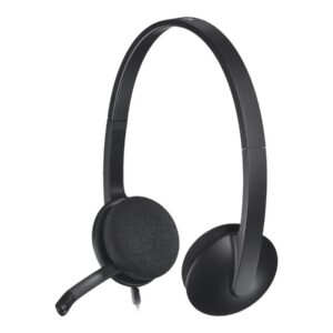 Kõrvaklapid Logitech H340 USB, must
