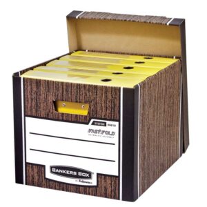 Arhiivikast Fellowes Woodgrain, 325x285x385mm, 2 tk - Image 1