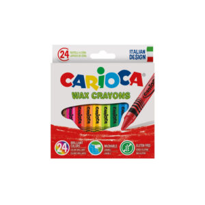 Vahakriidid CARIOCA 24 värvi, pestavad