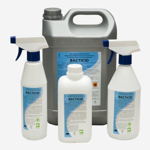 Pindade kiirdesinfektant 5L, BACTICID, Chemi-Pharm