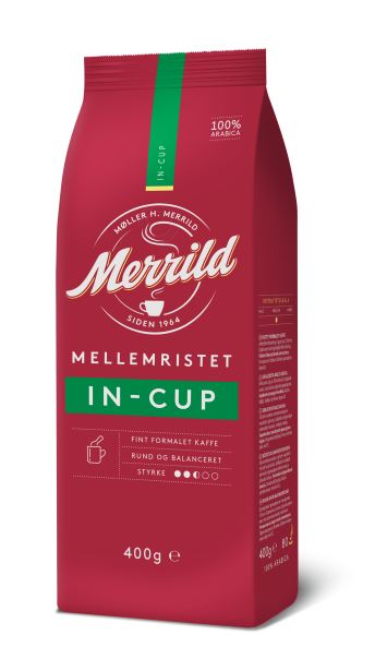 Jahvatatud kohv MERRILD In Cup, 400g