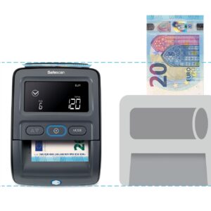 Võltsingudetektor Safescan 155-S complete, automaatne
